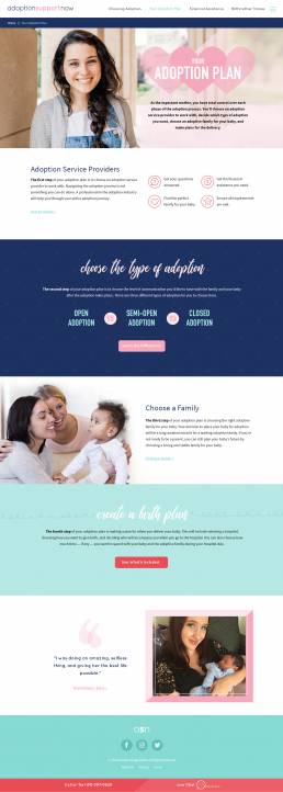 Adoption Support Now Responsive Web Design