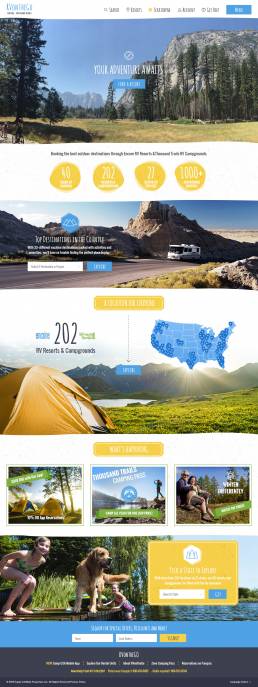 RVontheGo Responsive Web Design