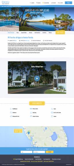 RVontheGo Responsive Web Design