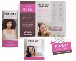 Angel Adoption Outreach Collateral