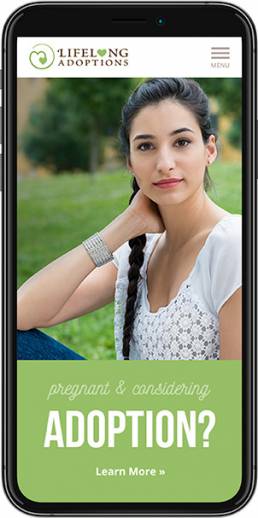 LifeLong Adoptions Responsive Web Design