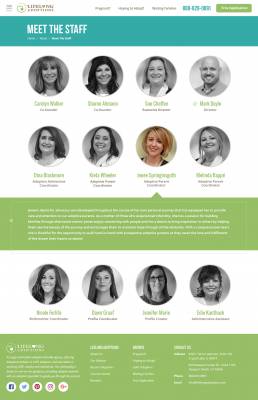 LifeLong Adoptions Responsive Web Design