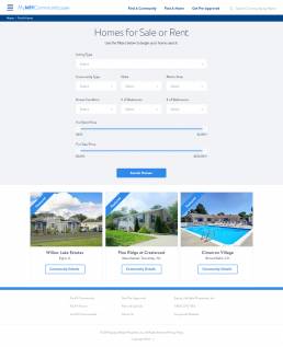 MyMHCommunity Responsive Web Design